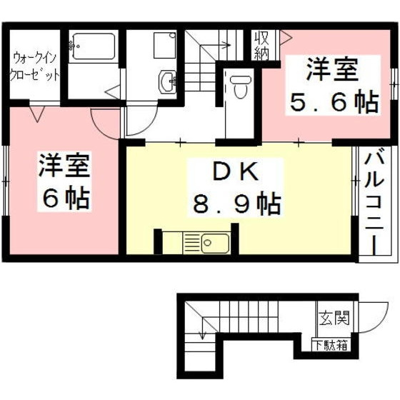 アムール　リアンの間取り
