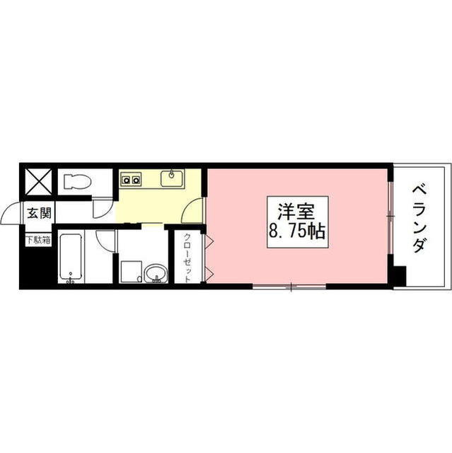 Castle Hills 柳ヶ瀬の間取り