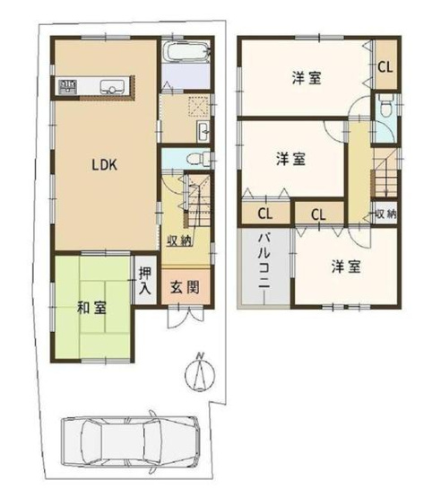 【間取り】 | 専有面積:97.20平米　間取り:4LDK！
