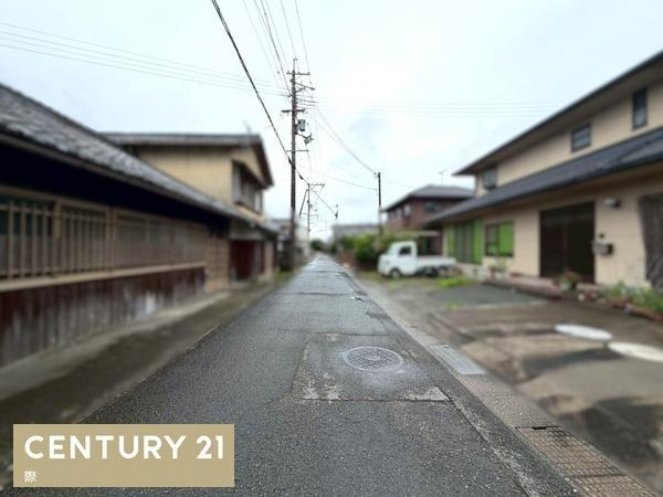 紀の川市名手市場　土地の前面道路含む現地写真