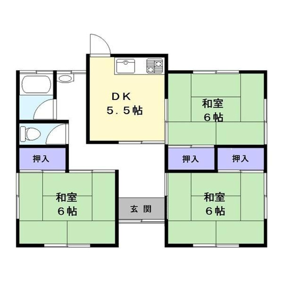 【間取り】 | 旗ヶ崎5丁目戸建