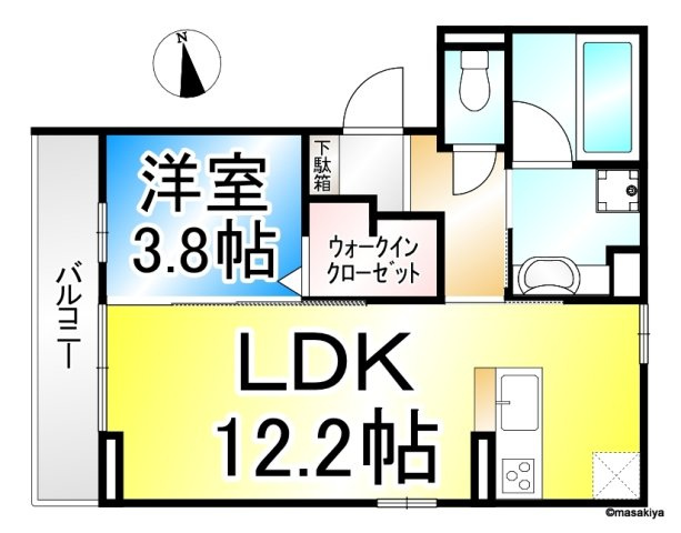 グランコスモHTの間取り