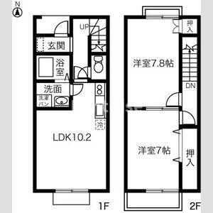 OASIS ａの間取り