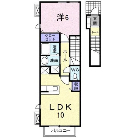 【間取り】 | フルーブ・レゾネートＢ