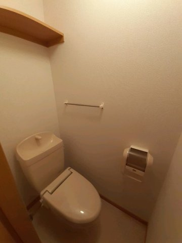 ヴィラフルールＡのトイレ|トイレです