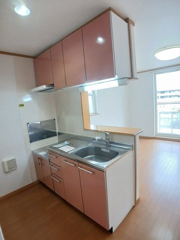 ミニョンⅠのキッチン|使いやすいキッチンです
