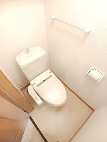 ミニョンⅠのトイレ|清潔感のあるトイレです