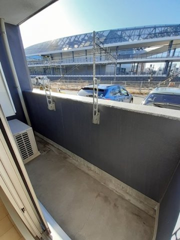グランドレール高崎のバルコニー|陽当たり良好なバルコニーです