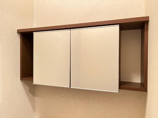 ウッドペッカー・西のトイレ|トイレ収納