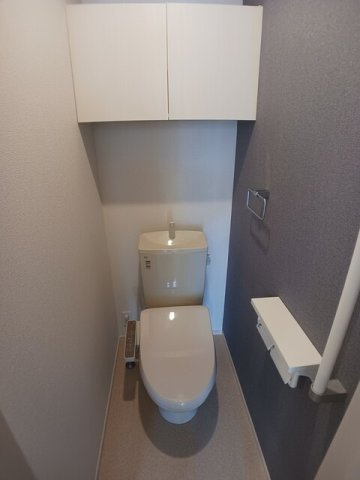 クレイドル下斎田Ｃのトイレ|シンプルで使いやすいトイレです
