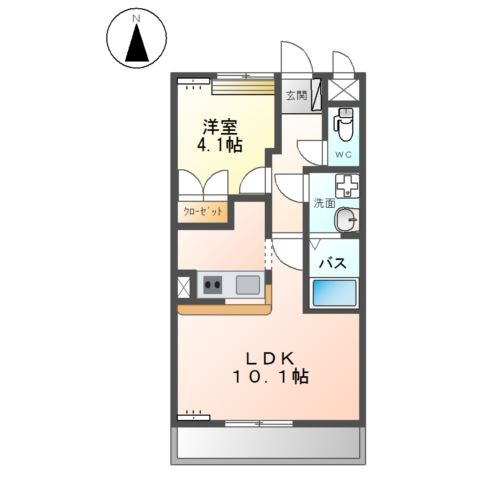 グランシャリオの間取り