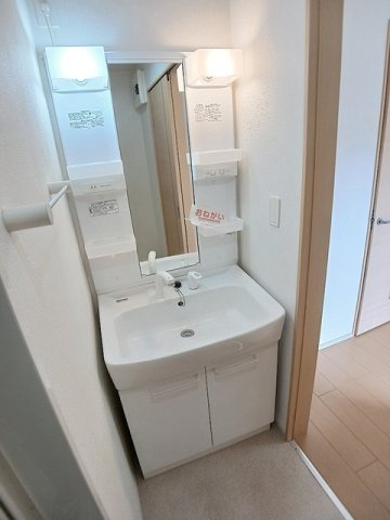 メゾンソレーユ　Ｍの洗面所|洗面所です