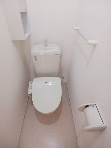 メゾンソレーユ　Ｍのトイレ|落ち着いたトイレです
