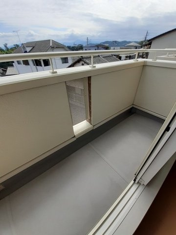 ブリーゼ大門のバルコニー|開放的で明るい空間を演出してくれるバルコニーです