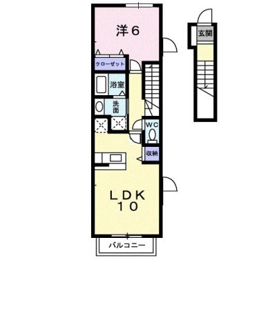 ブリーゼ大門の間取り