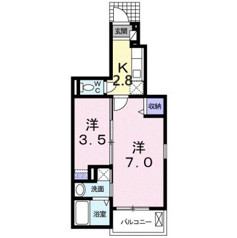 プリマ・クラッセの間取り