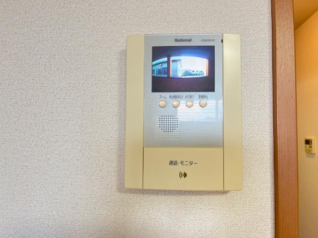 リバージュの内装|カメラ付インターホン