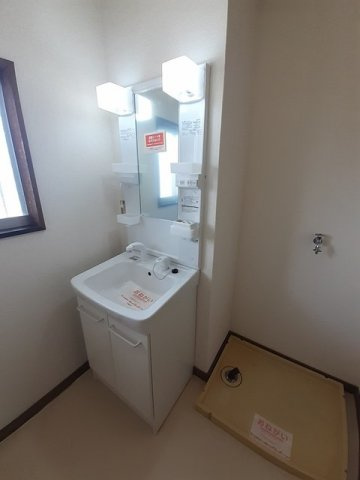 パルネット山口の洗面所|コンパクトで使いやすい洗面所