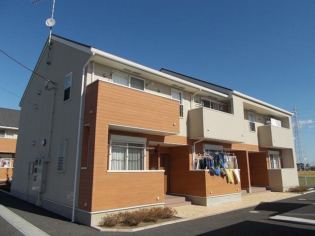 クローバーＡの外観|建物外観を気になさる方へ、見た目の良い物件です