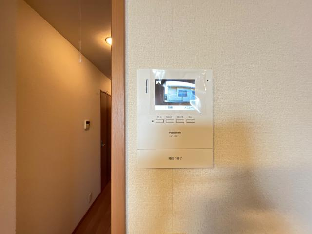リバージュの内装|カメラ付インターホン