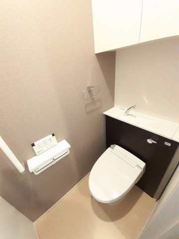 メゾンド　エクセルのトイレ|落ち着いたトイレです