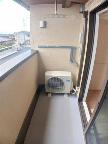 カメリア　塩川　Ｂのバルコニー|バルコニー付きです