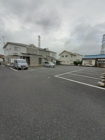 ディアコートＢの駐車場|駐車場です