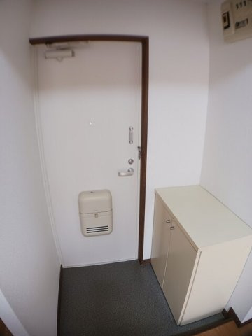 深堀ハイツ　Ⅱの玄関|シンプルで使いやすい玄関です