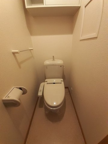 ハント・ポント　Ｃのトイレ|落ち着いたトイレです