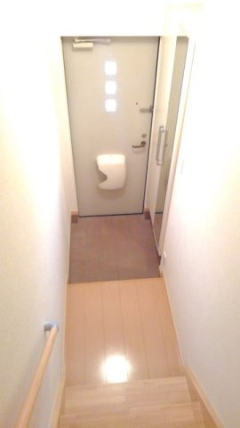 リヴィエールⅤＢの玄関|ゆったりとした玄関です