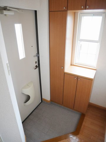 サンパティークⅡの玄関|落ち着いた玄関です