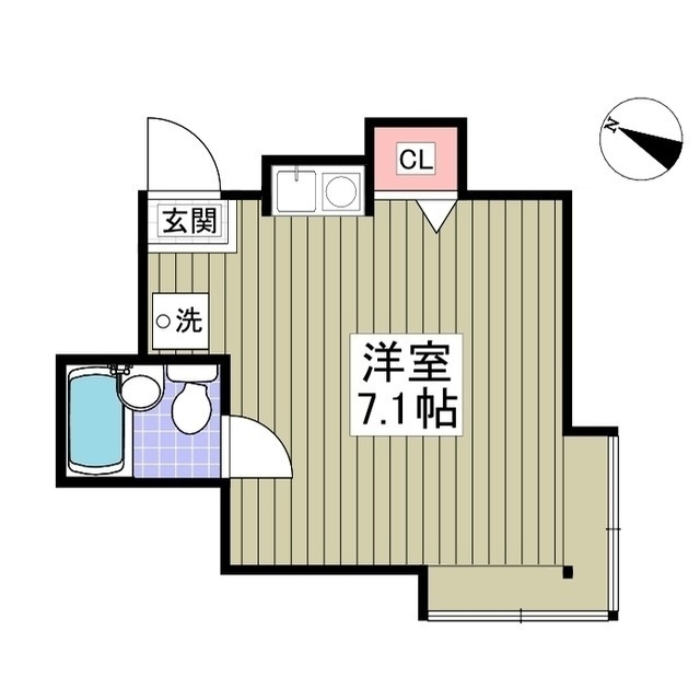 レオハイツの間取り