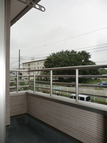 ラ　シュエットのバルコニー|広々としたバルコニーです