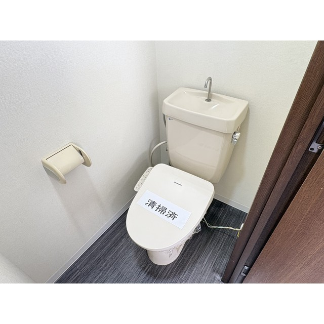 キュウブＥＸ三俣のトイレ|コンパクトで使いやすいトイレです