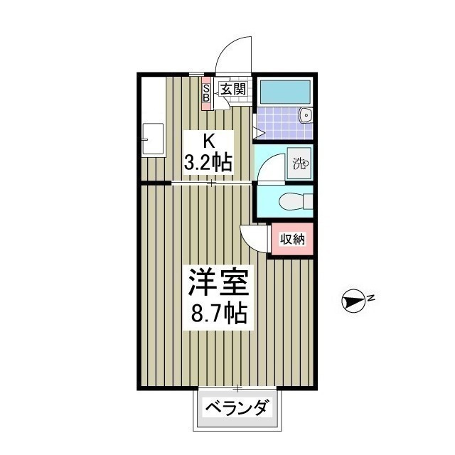 パステルハイツの間取り
