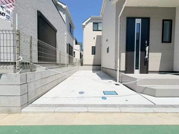 大和市福田５丁目の新築一戸建の駐車場|駐車スペースです！
