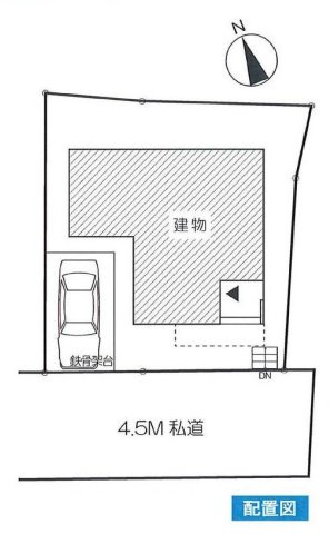 【横浜市中区本郷町3丁目124新築戸建て】★仲介手数料無料★（大鳥小学校・本牧中学校）の区画図