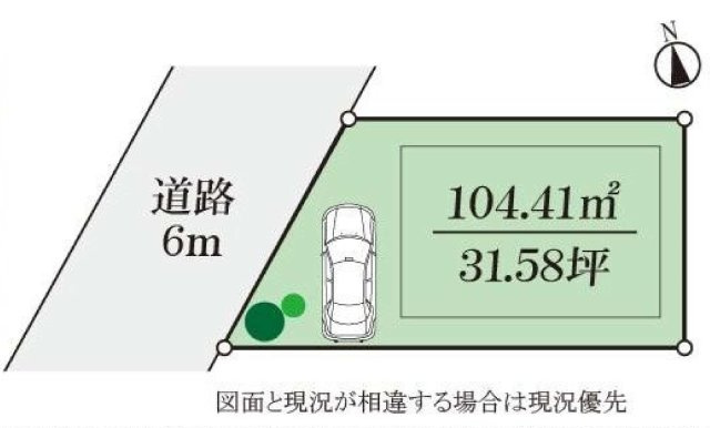 【横浜市中区本牧大里町31-1新築戸建て】★仲介手数料無料★の区画図