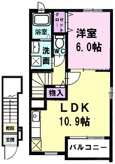 サンフラワーの間取り