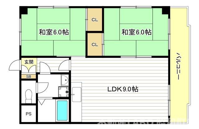 パークスクウェア長居の間取り
