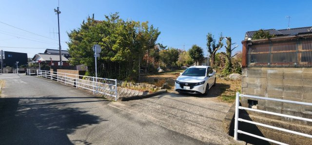 【外観】 | 福吉1丁目土地 | 橋梁は4mまでの設置が可能です。（現況約3.7m）