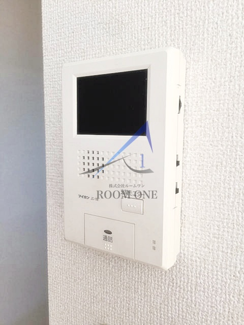 プラザ・ワンのセキュリティ|モニター付きインターホンです。