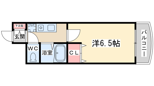 【間取り】 | ホープシティー天神橋
