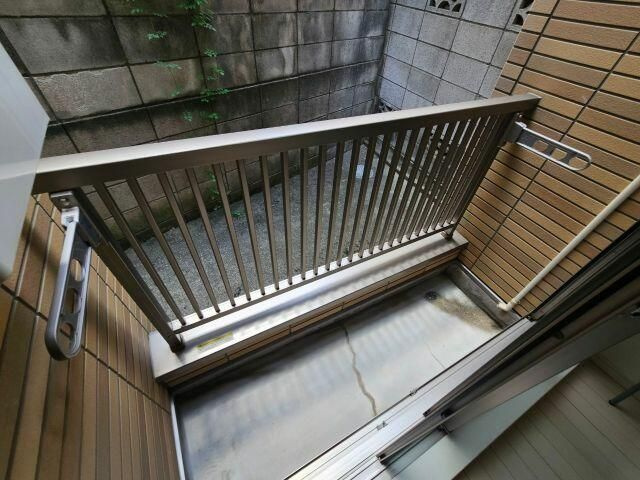 コンパートメントハウス鳩ヶ谷Ⅱのバルコニー
