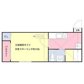 コンパートメントハウス鳩ヶ谷Ⅱの間取り