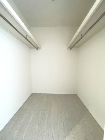 岡山市中区乙多見　戸建の収納|収納豊富なウォークインクローゼットがあります。