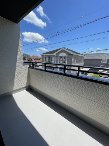 岡山市中区乙多見　戸建のバルコニー|日当良好なバルコニーです。