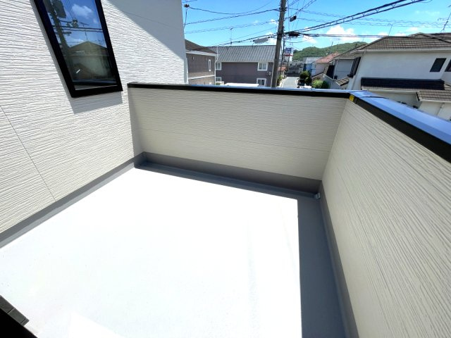 岡山市中区乙多見　戸建のバルコニー|日当り良好なバルコニーです。