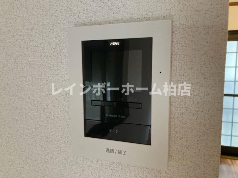 【仲介手数料：50％OFF】対象物件！のセキュリティ|モニター付きインターホンです