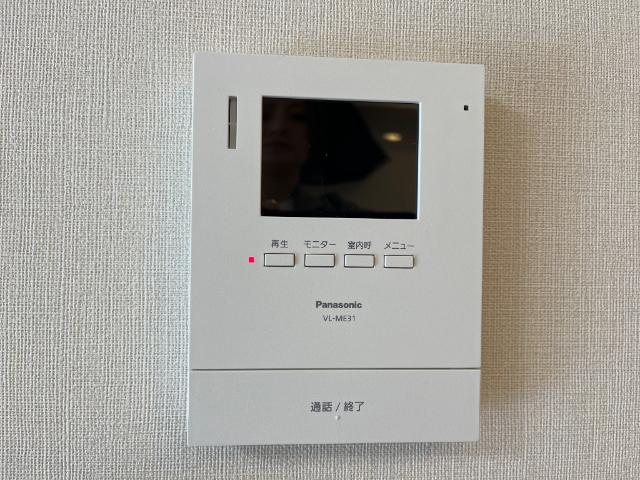 グランピュアの内装|カメラ付インターホン